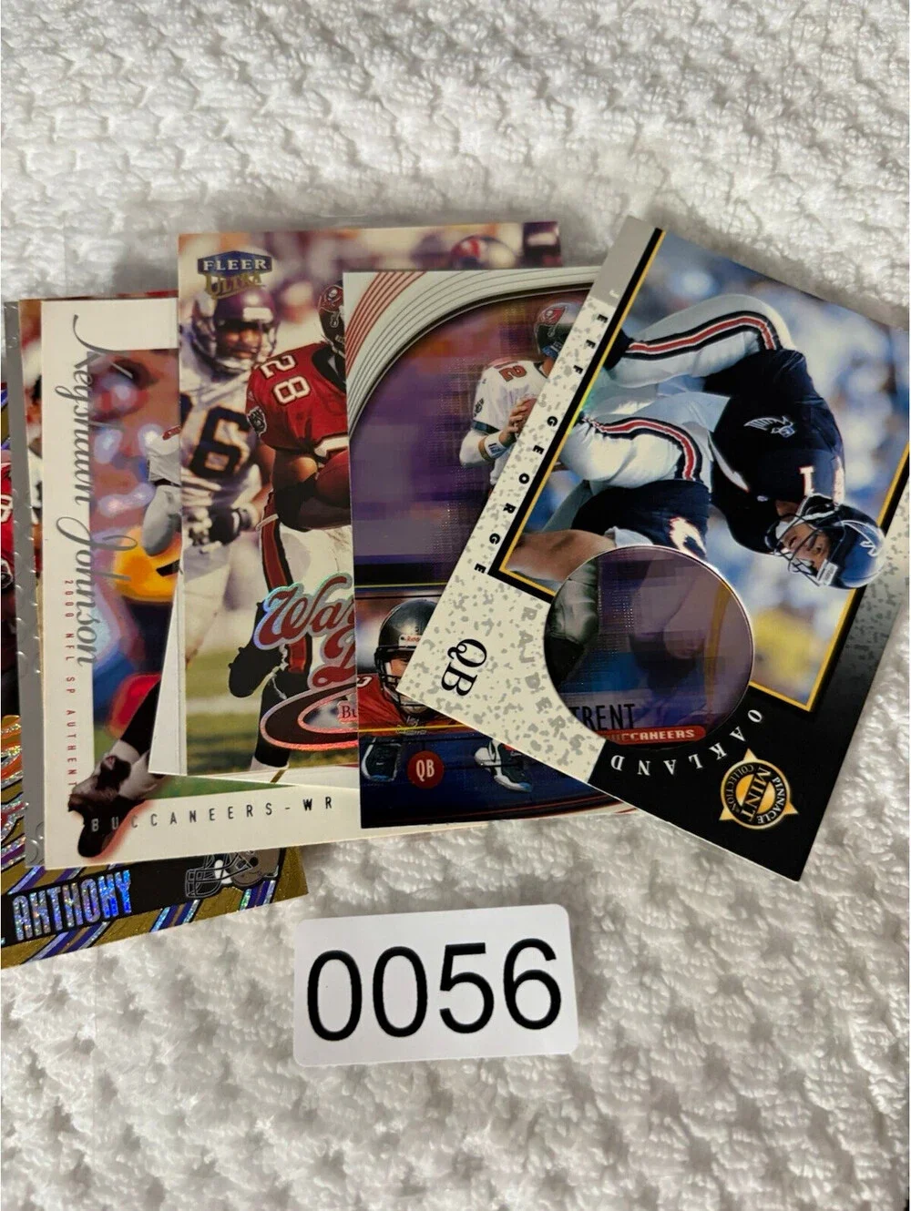 Fleer Ultra 2000 NFL Football 10 Card Lot Warrick Dunn Trent Dilfer Morton